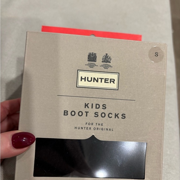 Hunter Kids Mini Cable Boot Socks (S) - Picture 3 of 6